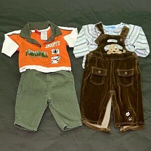 LOT: Dog Themed Outfits